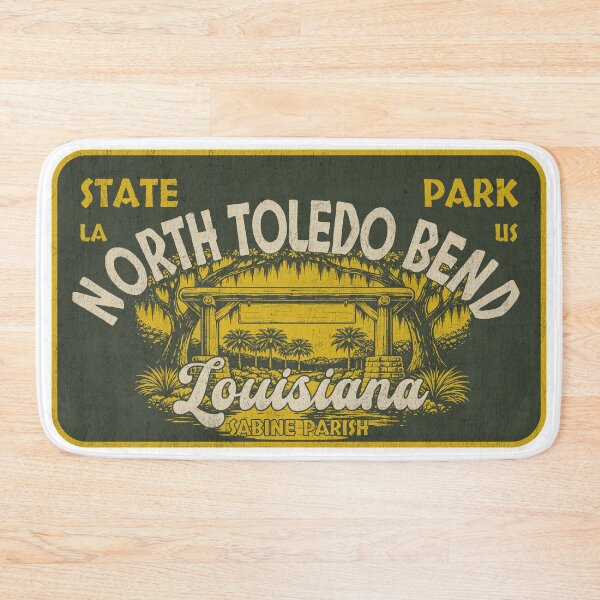 Item preview, North Toledo Bend State Park, Sabine Parish, Louisiana, badge design designed and sold by Wanderful-roads.