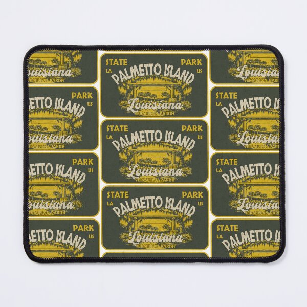 Item preview, Palmetto Island State Park, Vermilion Parish, Louisiana, badge design designed and sold by Wanderful-roads.