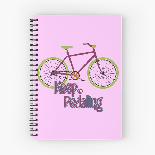 Item preview, KEEP ON PEDALING COLORFUL HAPPINESS designed and sold by Spokelore.