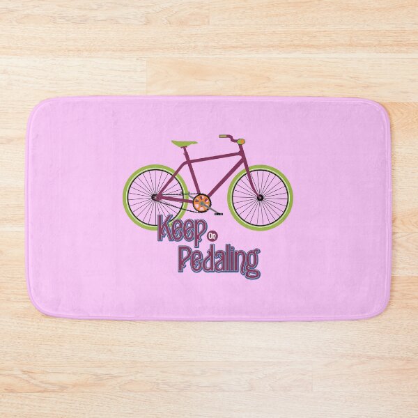 Item preview, KEEP ON PEDALING COLORFUL HAPPINESS designed and sold by Spokelore.