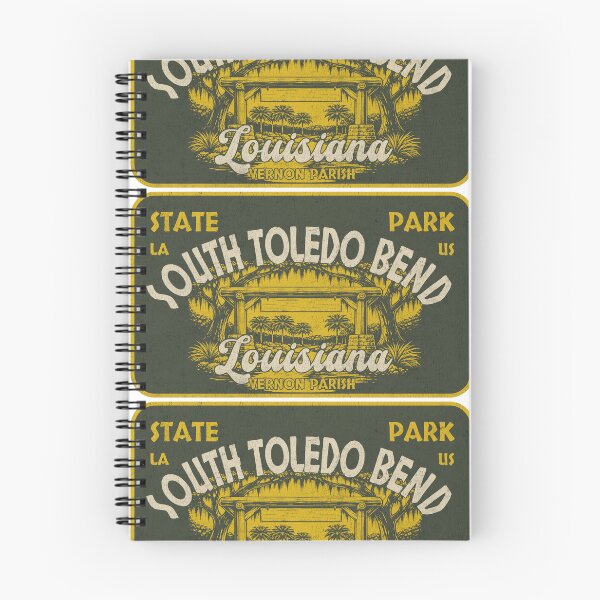 Item preview, South Toledo Bend State Park, Vernon Parish, Louisiana, badge design designed and sold by Wanderful-roads.