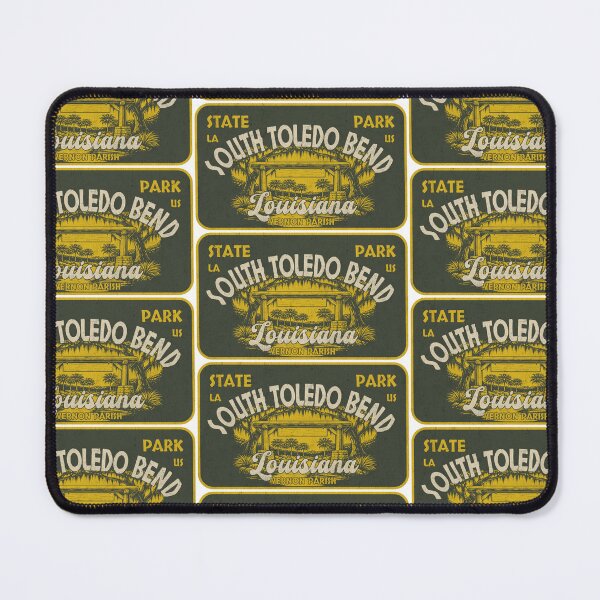 Item preview, South Toledo Bend State Park, Vernon Parish, Louisiana, badge design designed and sold by Wanderful-roads.