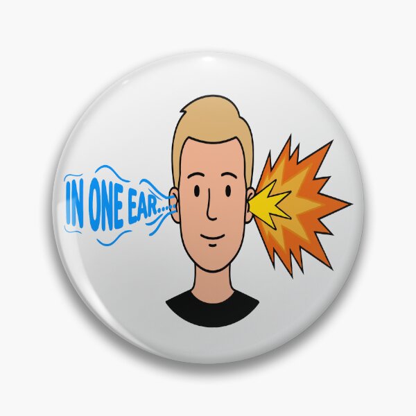 Item preview, In One Ear… - Inattentive Man designed and sold by Regal Rev.