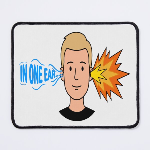 Item preview, In One Ear… - Inattentive Man designed and sold by Regal Rev.