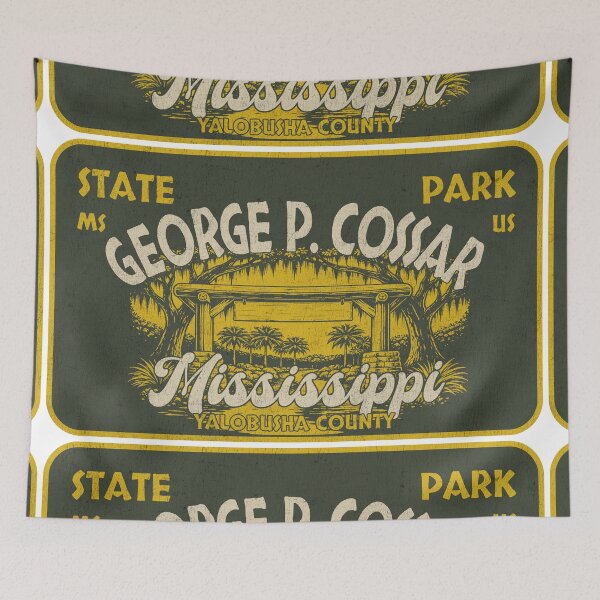 Item preview, George P. Cossar State Park, Yalobusha County, Mississippi, badge design designed and sold by Wanderful-roads.