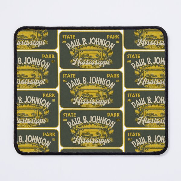 Item preview, Paul B. Johnson State Park, Forrest County, Mississippi, badge design designed and sold by Wanderful-roads.