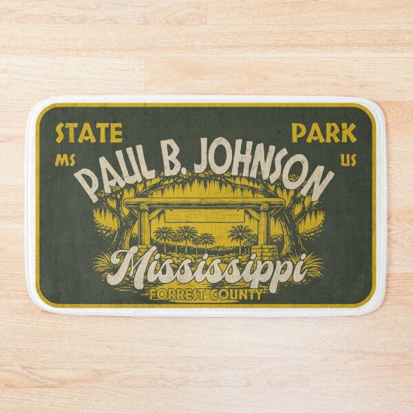 Item preview, Paul B. Johnson State Park, Forrest County, Mississippi, badge design designed and sold by Wanderful-roads.