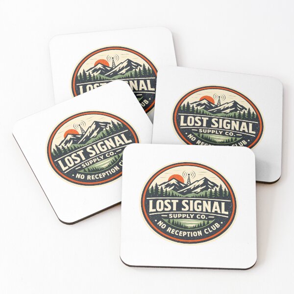 Item preview, Lost Signal Supply Co Vintage Hiking Graphic designed and sold by Naviora.