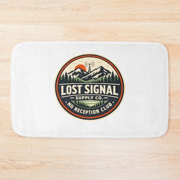 Item preview, Lost Signal Supply Co Vintage Hiking Graphic designed and sold by Naviora.