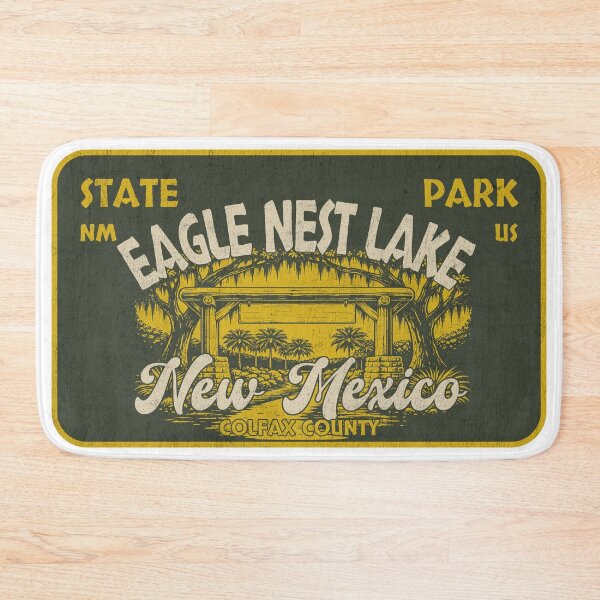 Item preview, Eagle Nest Lake State Park, Colfax County, New Mexico, badge design designed and sold by Wanderful-roads.