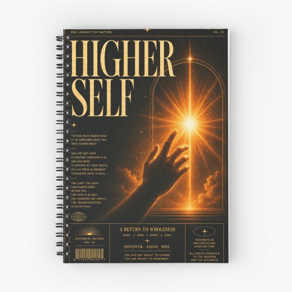 Item preview, Higher Self — Retro Spiritual Editorial Poster designed and sold by Watchyyy.