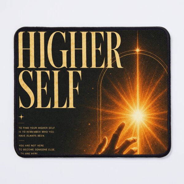 Item preview, Higher Self — Retro Spiritual Editorial Poster designed and sold by Watchyyy.