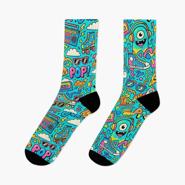 Item preview, Pop Art Colors Merging Reality Fantasy Artistic Expression designed and sold by ART ATTACK ZONE.