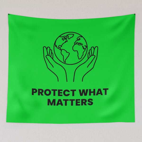 Item preview, Environmental T-Shirt – Minimalist Activist Earth Protection Graphic Tee designed and sold by Ditstyle.