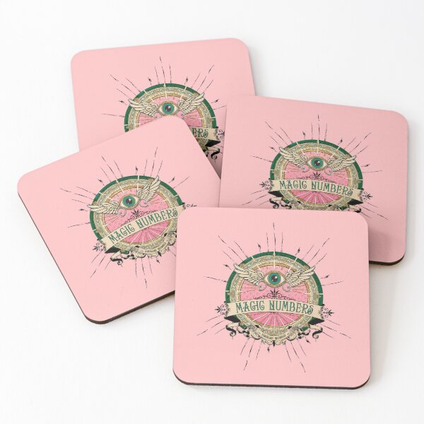 Item preview, Magic Numbers - Royal Tartarian Pink Star - Visualise Invisible designed and sold by VisualiseIt.