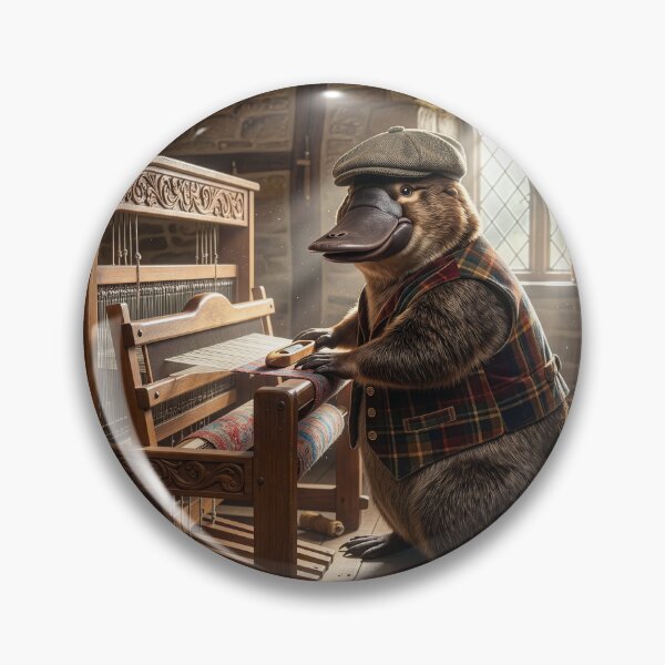 Item preview, Platypus Weaver at His Loom designed and sold by Tridentulus.