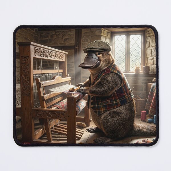 Item preview, Platypus Weaver at His Loom designed and sold by Tridentulus.