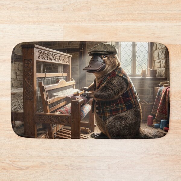 Item preview, Platypus Weaver at His Loom designed and sold by Tridentulus.