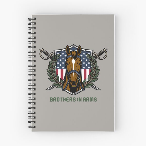 Item preview, The Sentinel's Companion: Army Horse Patriotic Memorial Day Badge designed and sold by ZUMERI.