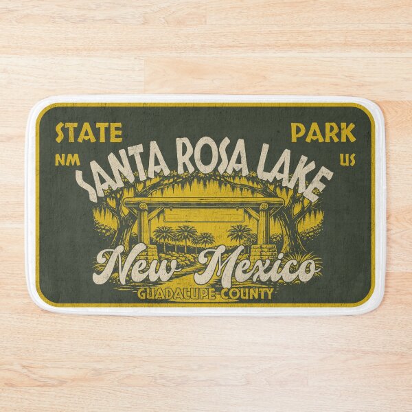 Item preview, Santa Rosa Lake State Park, Guadalupe County, New Mexico, badge design designed and sold by Wanderful-roads.