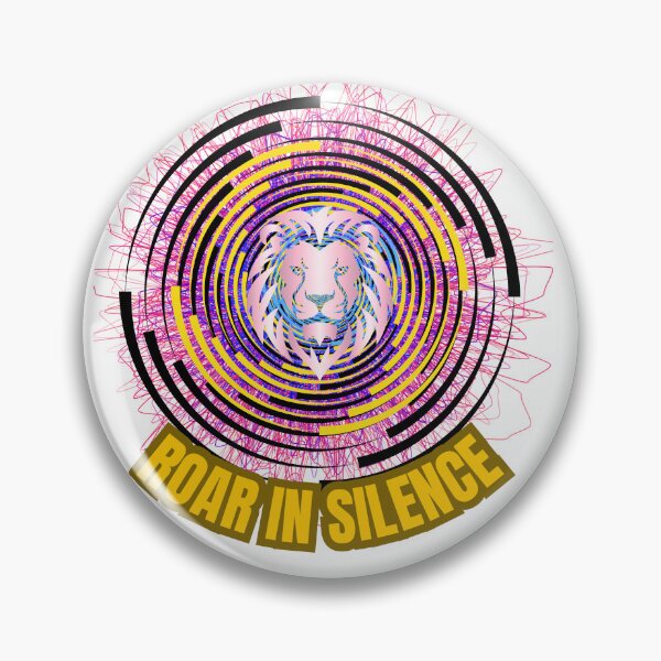 Item preview, Roar In Silence -Lion Mindset Aesthetic Design designed and sold by Palette _Vibes.