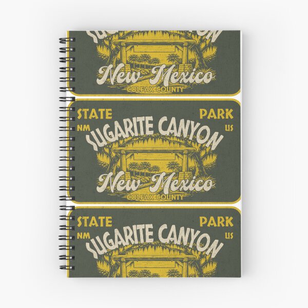Item preview, Sugarite Canyon State Park, Colfax County, New Mexico, badge design designed and sold by Wanderful-roads.