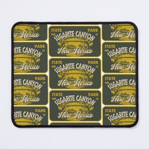 Item preview, Sugarite Canyon State Park, Colfax County, New Mexico, badge design designed and sold by Wanderful-roads.