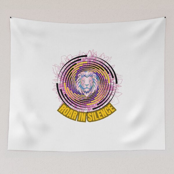 Item preview, Roar In Silence -Lion Mindset Aesthetic Design designed and sold by Palette-Vibes.