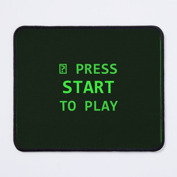 Item preview, Press start designed and sold by GamedropShop.