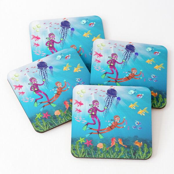 Item preview, underwater sea creatures designed and sold by MandySJ.