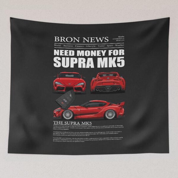 Item preview, Need Money for MK5 Supra v2 designed and sold by BronArtworks.