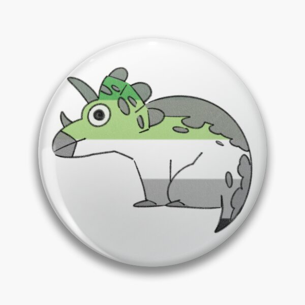 Item preview, Aromantic Triceratops designed and sold by SamuelDendro.
