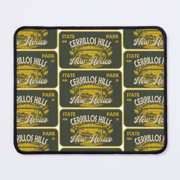 Item preview, Cerrillos Hills State Park, Santa Fe County, New Mexico, badge design designed and sold by Wanderful-roads.