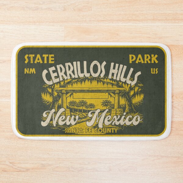 Item preview, Cerrillos Hills State Park, Santa Fe County, New Mexico, badge design designed and sold by Wanderful-roads.