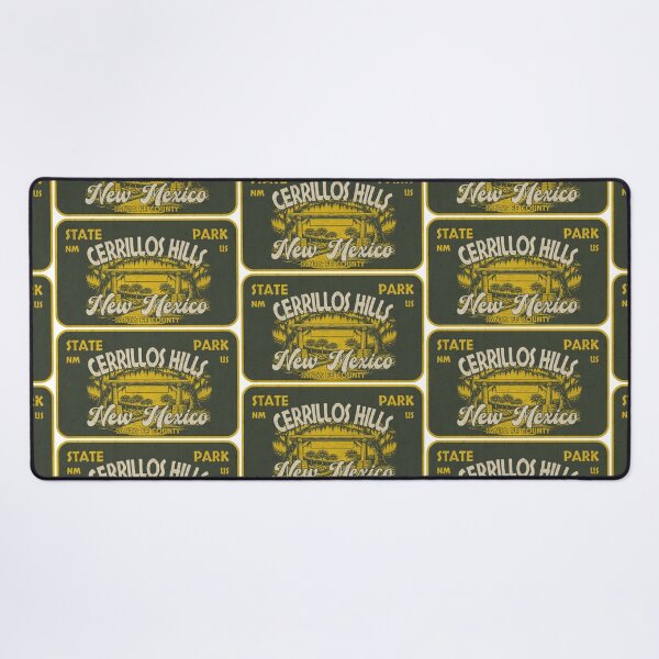 Item preview, Cerrillos Hills State Park, Santa Fe County, New Mexico, badge design designed and sold by Wanderful-roads.