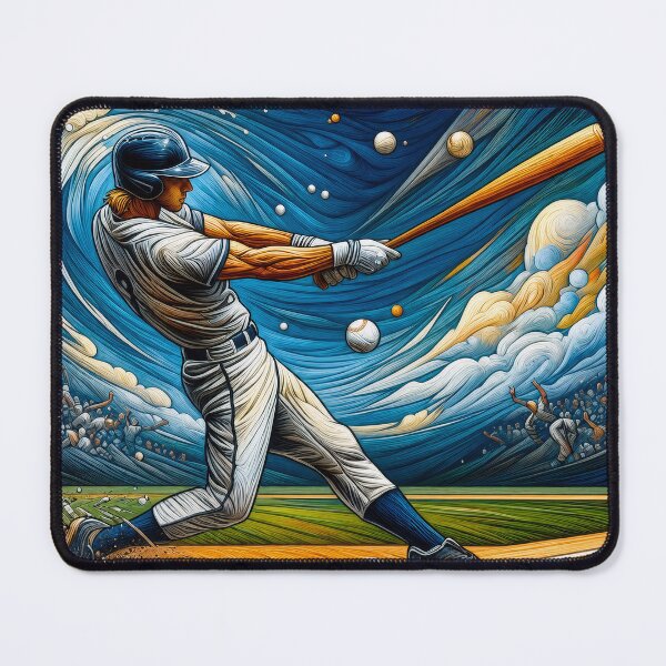 Item preview, Baseball surrealism designed and sold by Steve's Hobbies.