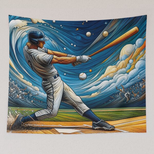Item preview, Baseball surrealism designed and sold by Steve's Hobbies.