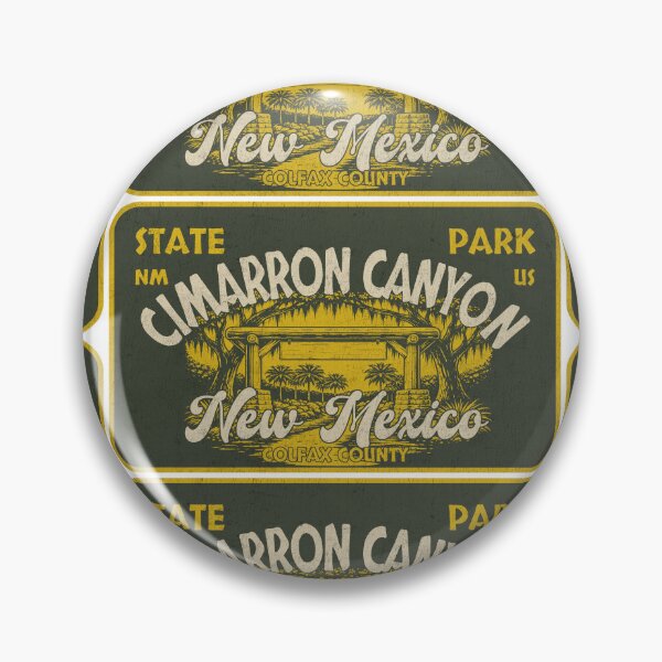 Item preview, Cimarron Canyon State Park, Colfax County, New Mexico, badge design designed and sold by Wanderful-roads.