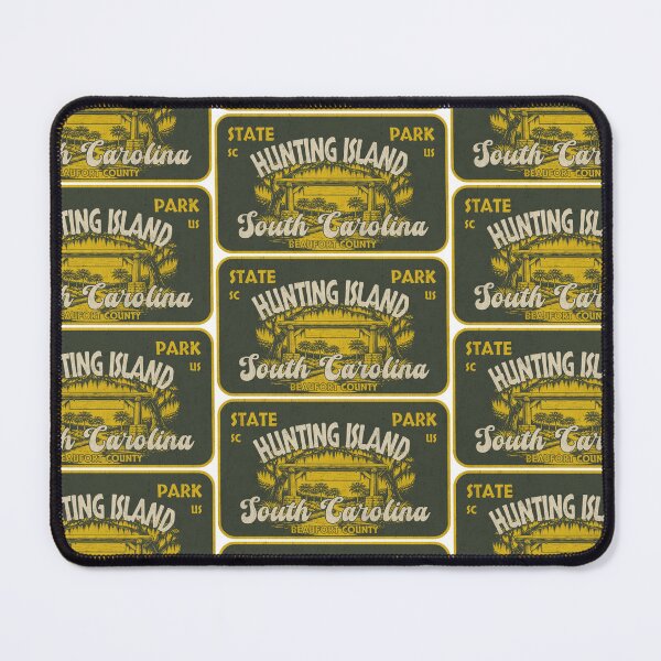 Item preview, Hunting Island State Park, Beaufort County, South Carolina, badge design designed and sold by Wanderful-roads.