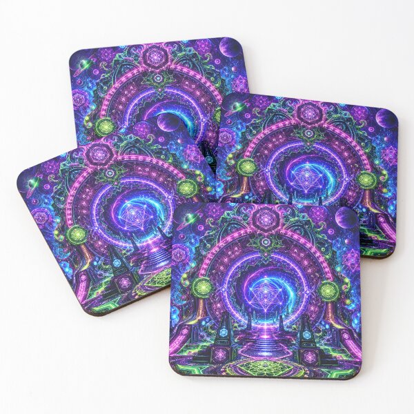 Item preview, Cosmic Psy Portal – Neon Dimension Gate designed and sold by RH Design Lab.
