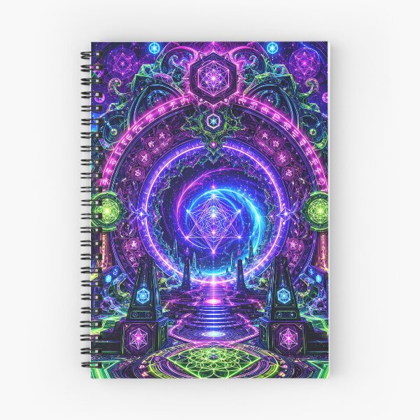 Item preview, Cosmic Psy Portal – Neon Dimension Gate designed and sold by RH Design Lab.