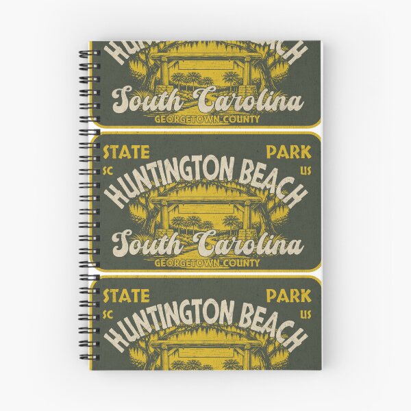 Item preview, Huntington Beach State Park, Georgetown County, South Carolina, badge design designed and sold by Wanderful-roads.