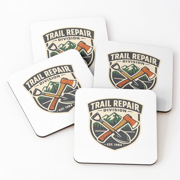 Item preview, Trail Repair Division Vintage Outdoor Design designed and sold by Naviora.