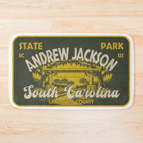 Item preview, Andrew Jackson State Park, Lancaster County, South Carolina, badge design designed and sold by Wanderful-roads.