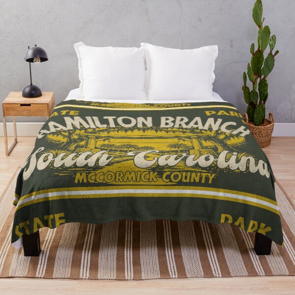 Item preview, Hamilton Branch State Park, McCormick County, South Carolina, badge design designed and sold by Wanderful-roads.