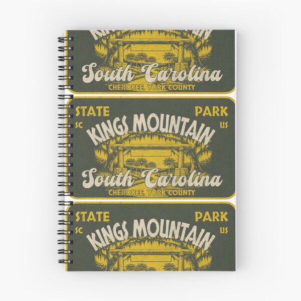 Item preview, Kings Mountain State Park, Cherokee, York County, South Carolina, badge design designed and sold by Wanderful-roads.