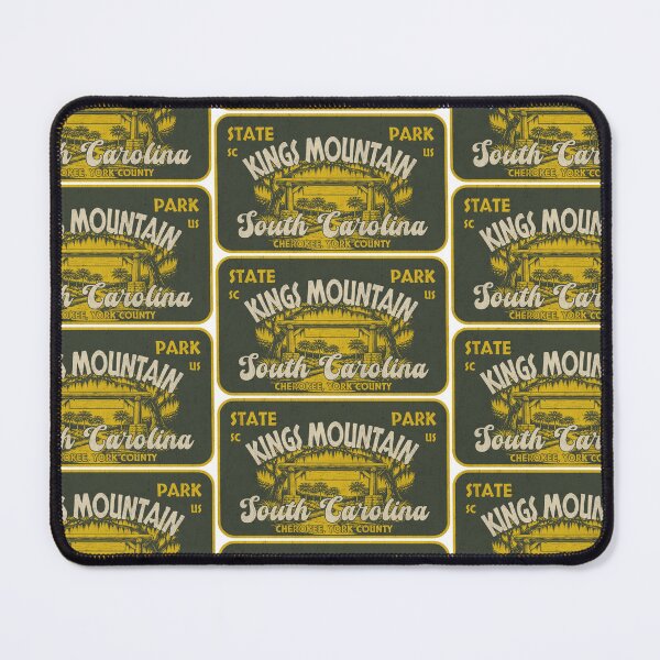 Item preview, Kings Mountain State Park, Cherokee, York County, South Carolina, badge design designed and sold by Wanderful-roads.