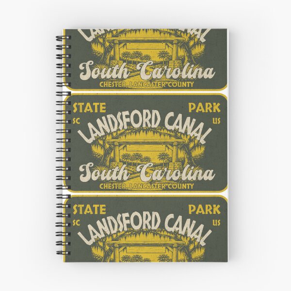 Item preview, Landsford Canal State Park, Chester, Lancaster County, South Carolina, badge design designed and sold by Wanderful-roads.