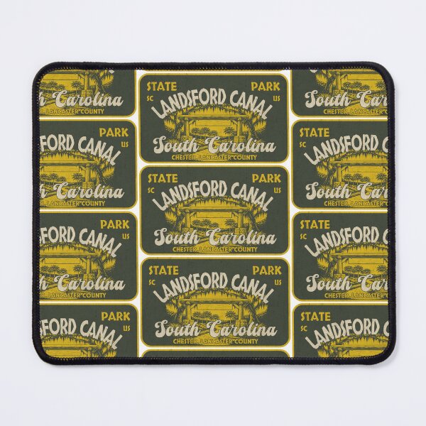 Item preview, Landsford Canal State Park, Chester, Lancaster County, South Carolina, badge design designed and sold by Wanderful-roads.