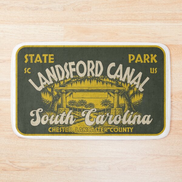 Item preview, Landsford Canal State Park, Chester, Lancaster County, South Carolina, badge design designed and sold by Wanderful-roads.